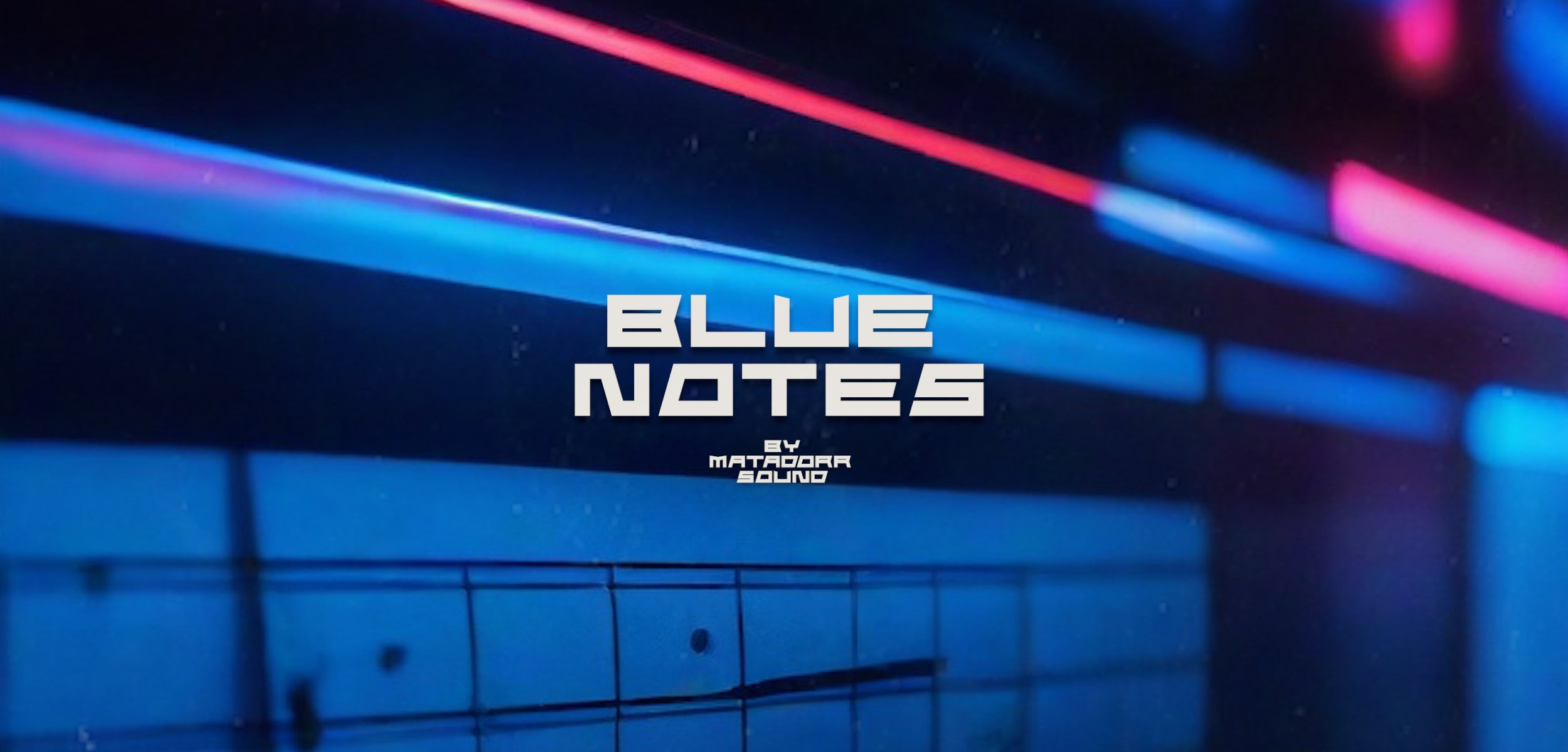 Cover art for Blue Notes sound pack music production tools from Matadorr Sound
